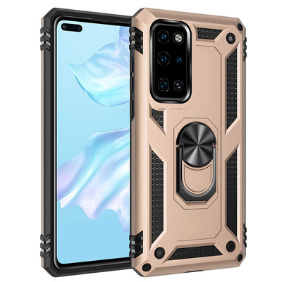 Huawei P40 Kılıf Zore Vega Kapak Gold
