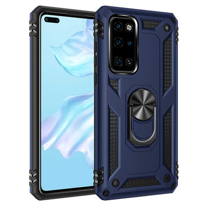 Huawei P40 Kılıf Zore Vega Kapak Mavi