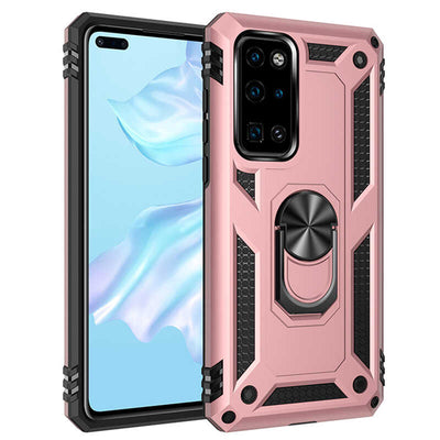 Huawei P40 Kılıf Zore Vega Kapak Rose Gold