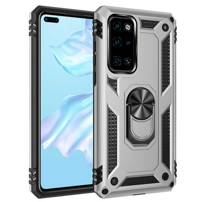 Huawei P40 Kılıf Zore Vega Kapak Gri