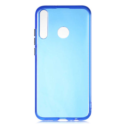 Huawei P40 Lite E Kılıf Zore Bistro Kapak Mavi