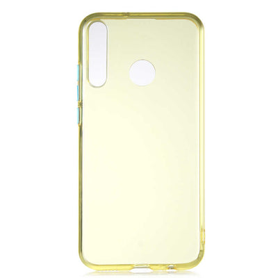Huawei P40 Lite E Kılıf Zore Bistro Kapak Sarı