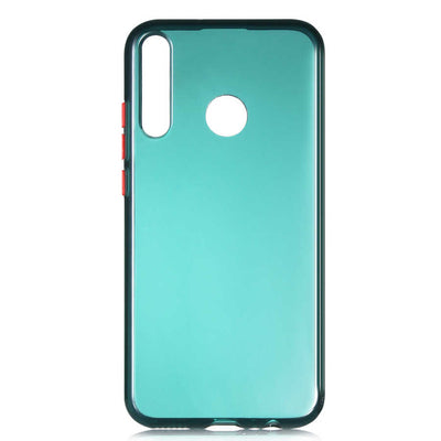 Huawei P40 Lite E Kılıf Zore Bistro Kapak Koyu Yeşil