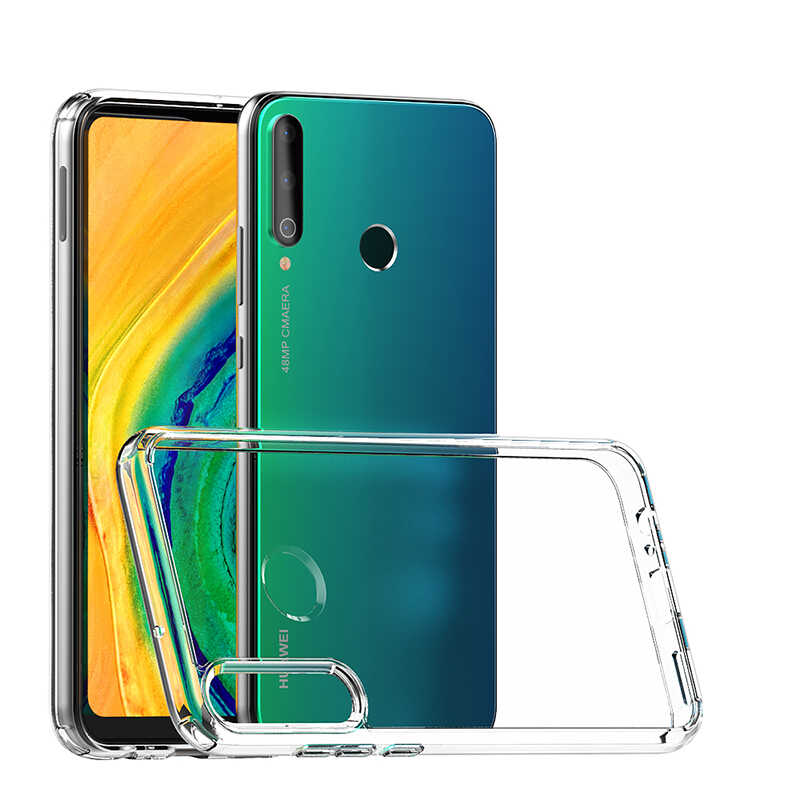 Huawei P40 Lite E Kılıf Zore Coss Kapak Renksiz