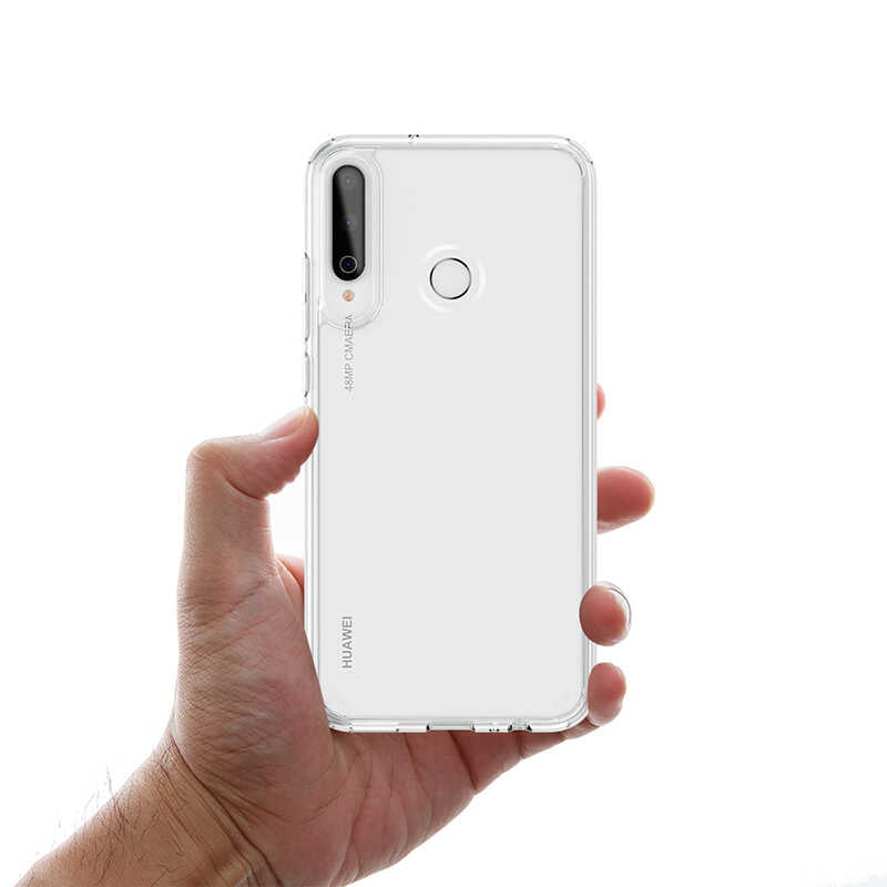 Huawei P40 Lite E Kılıf Zore Coss Kapak Renksiz