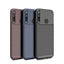 Huawei P40 Lite E Kılıf Zore Negro Silikon Kapak Kahverengi