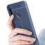 Huawei P40 Lite E Kılıf Zore Niss Silikon Kapak Lacivert