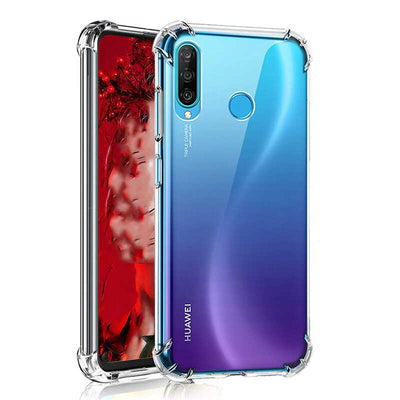 Huawei P40 Lite E Kılıf Zore Nitro Anti Shock Silikon Renksiz