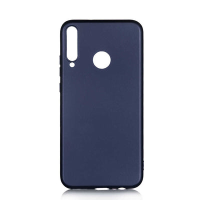 Huawei P40 Lite E Kılıf Zore Premier Silikon Kapak Lacivert