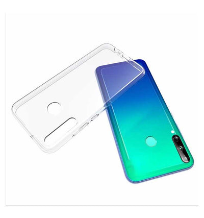 Huawei P40 Lite E Kılıf Zore Süper Silikon Kapak Renksiz