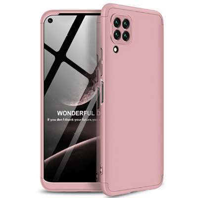 Huawei P40 Lite Kılıf Zore Ays Kapak Rose Gold