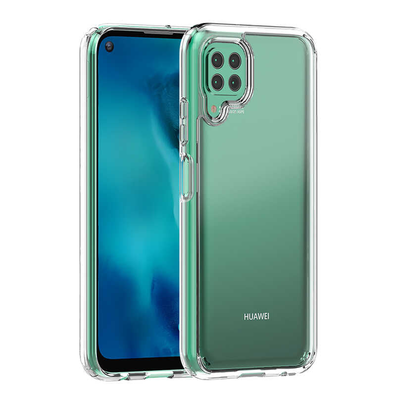 Huawei P40 Lite Kılıf Zore Coss Kapak Renksiz