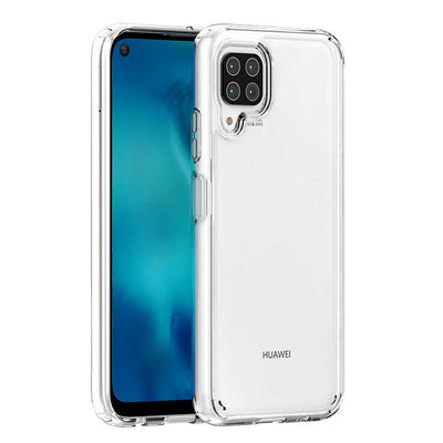 Huawei P40 Lite Kılıf Zore Coss Kapak Renksiz
