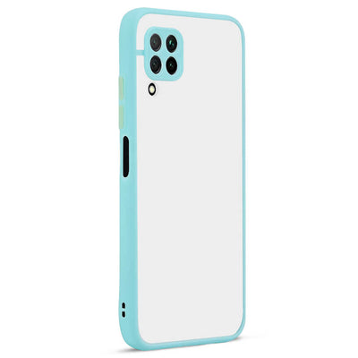 Huawei P40 Lite Kılıf Zore Hux Kapak Turkuaz