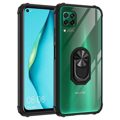 Huawei P40 Lite Kılıf Zore Mola Kapak Siyah