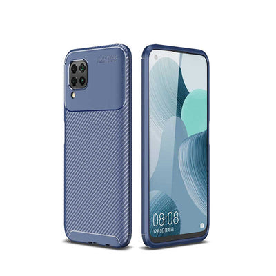 Huawei P40 Lite Kılıf Zore Negro Silikon Kapak Siyah