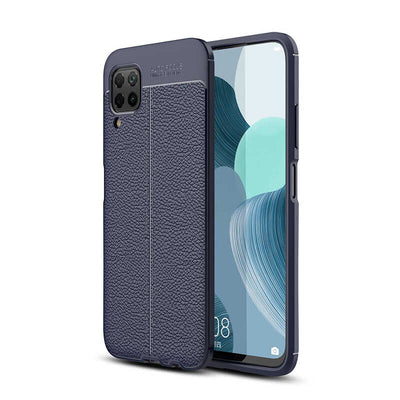 Huawei P40 Lite Kılıf Zore Niss Silikon Kapak Lacivert