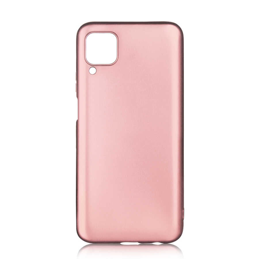 Huawei P40 Lite Kılıf Zore Premier Silikon Kapak Rose Gold