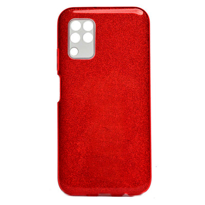 Huawei P40 Lite Kılıf Zore Shining Silikon Kırmızı
