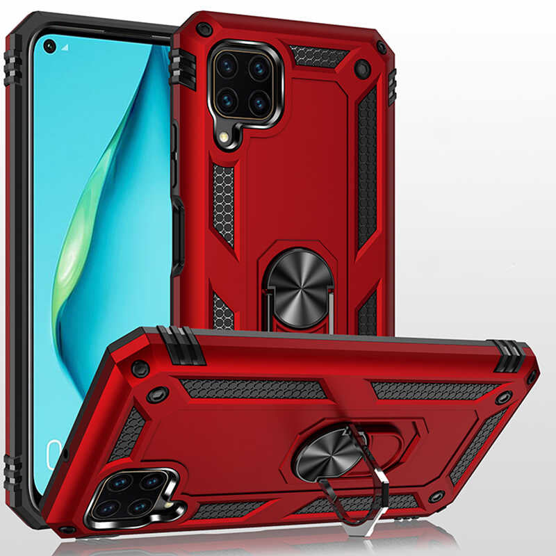 Huawei P40 Lite Kılıf Zore Vega Kapak Rose Gold