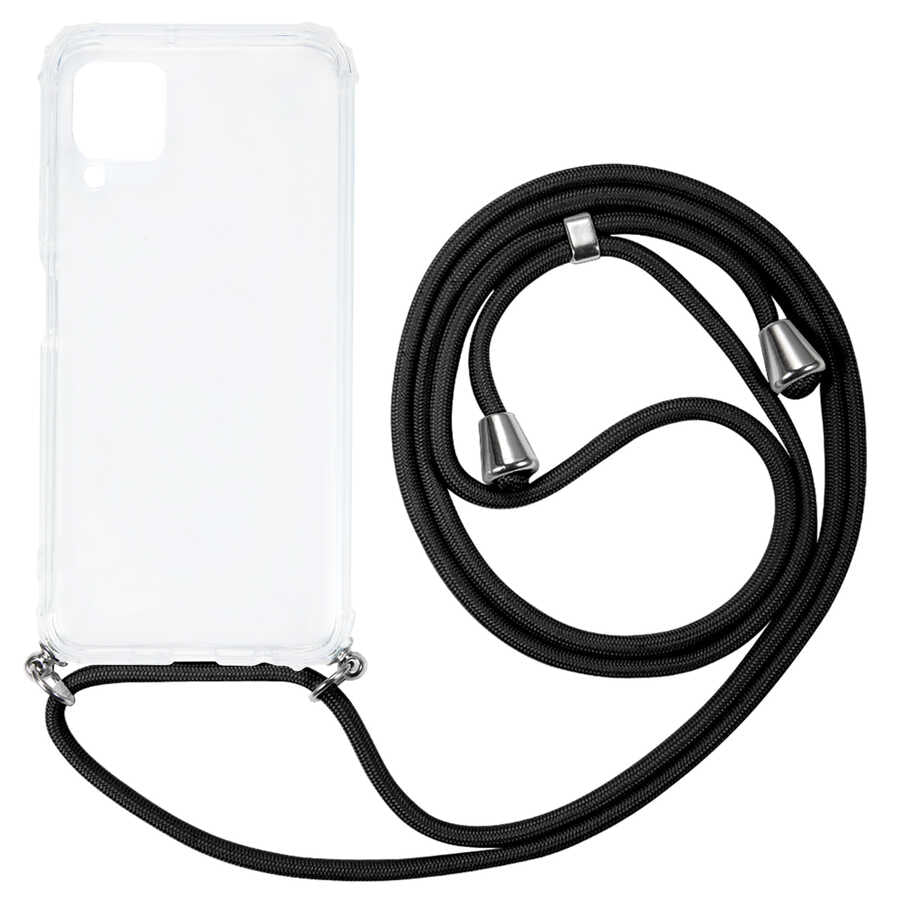 Huawei P40 Lite Kılıf Zore X-Rop Kapak Renksiz