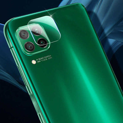 Huawei P40 Lite Zore Nano Kamera Koruyucu Renksiz