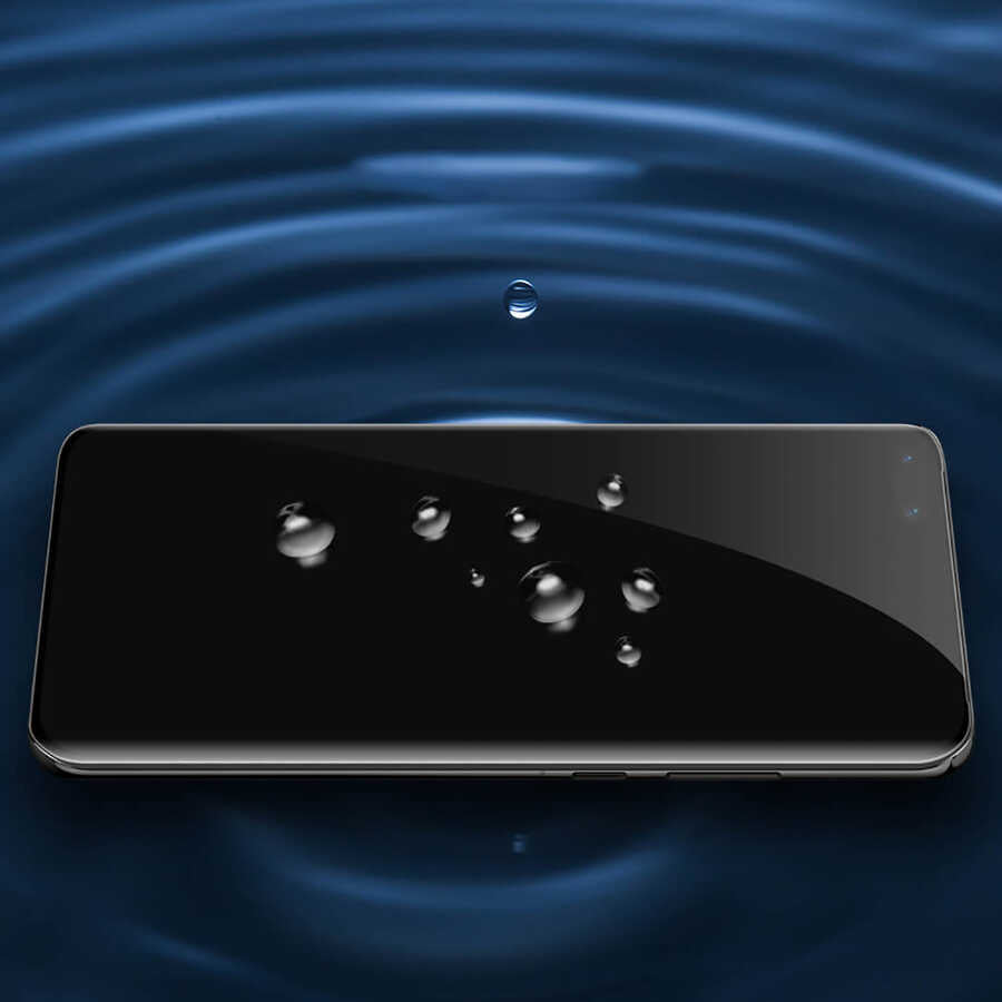 Huawei P40 Pro Davin Seramik Ekran Koruyucu Siyah