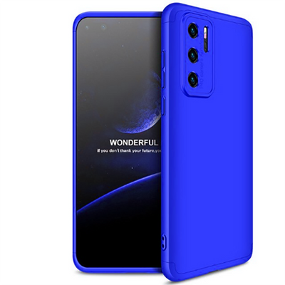 Huawei P40 Pro Kılıf Zore Ays Kapak Mavi