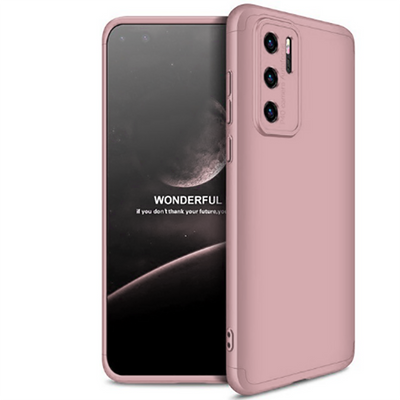 Huawei P40 Pro Kılıf Zore Ays Kapak Rose Gold