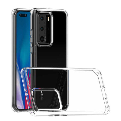 Huawei P40 Pro Kılıf Zore Coss Kapak Renksiz