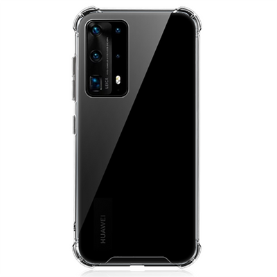 Huawei P40 Pro Kılıf Zore Nitro Anti Shock Silikon Renksiz