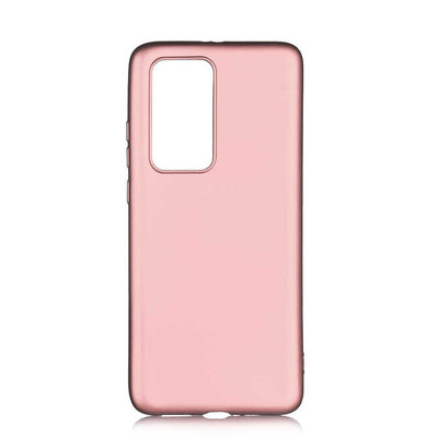 Huawei P40 Pro Kılıf Zore Premier Silikon Kapak Saks Mavi