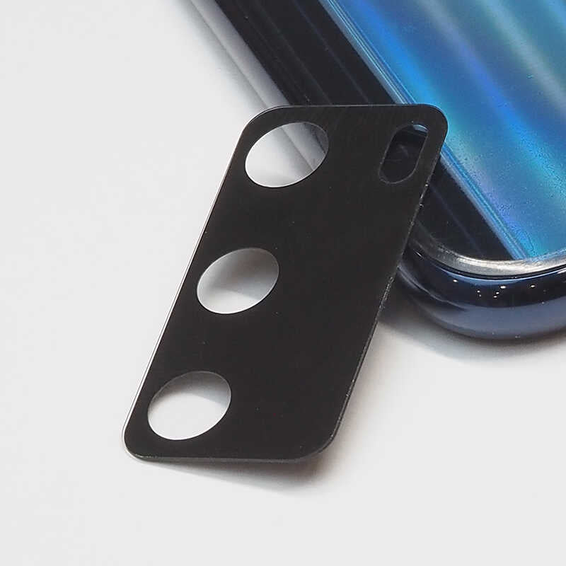 Huawei P40 Zore Kamera Lens Koruyucu Cam Filmi Siyah