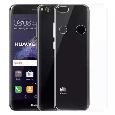 Huawei P8 Lite Kılıf Zore Süper Silikon Kapak Renksiz