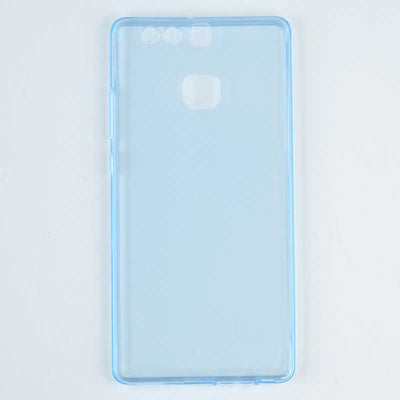 Huawei P9 Kılıf Zore İmax Silikon Mavi