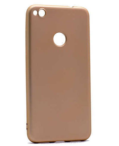 Huawei P9 Lite 2017 Kılıf Zore Premier Silikon Kapak Gold