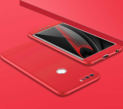 Huawei P9 Lite 2017 Kılıf Zore Ays Kapak Rose Gold