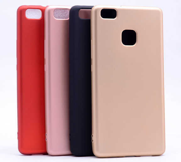 Huawei P9 Lite Kılıf Zore Premier Silikon Kapak Pembe