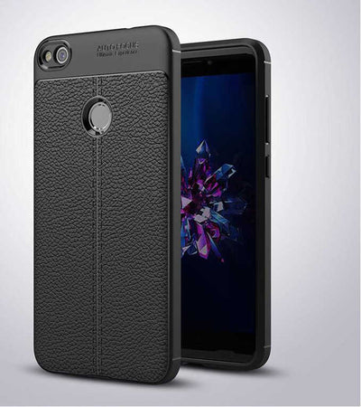 Huawei P9 Lite Mini Kılıf Zore Niss Silikon Kapak Siyah