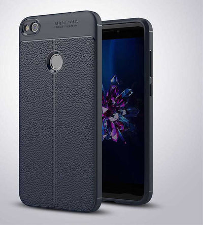 Huawei P9 Lite Mini Kılıf Zore Niss Silikon Kapak Lacivert
