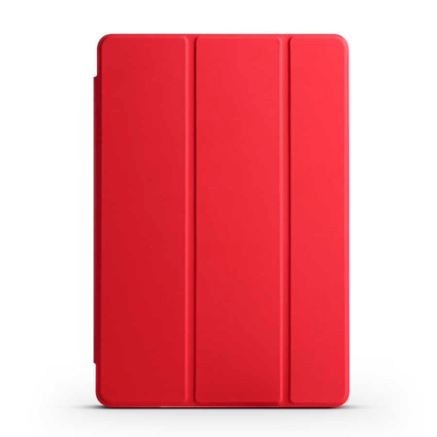 Huawei T5 10 inc Zore Smart Cover Standlı 1-1 Kılıf Lacivert