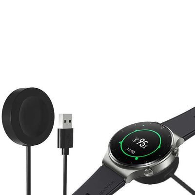 Huawei Watch 3 Pro Zore Usb Şarj Kablosu Siyah