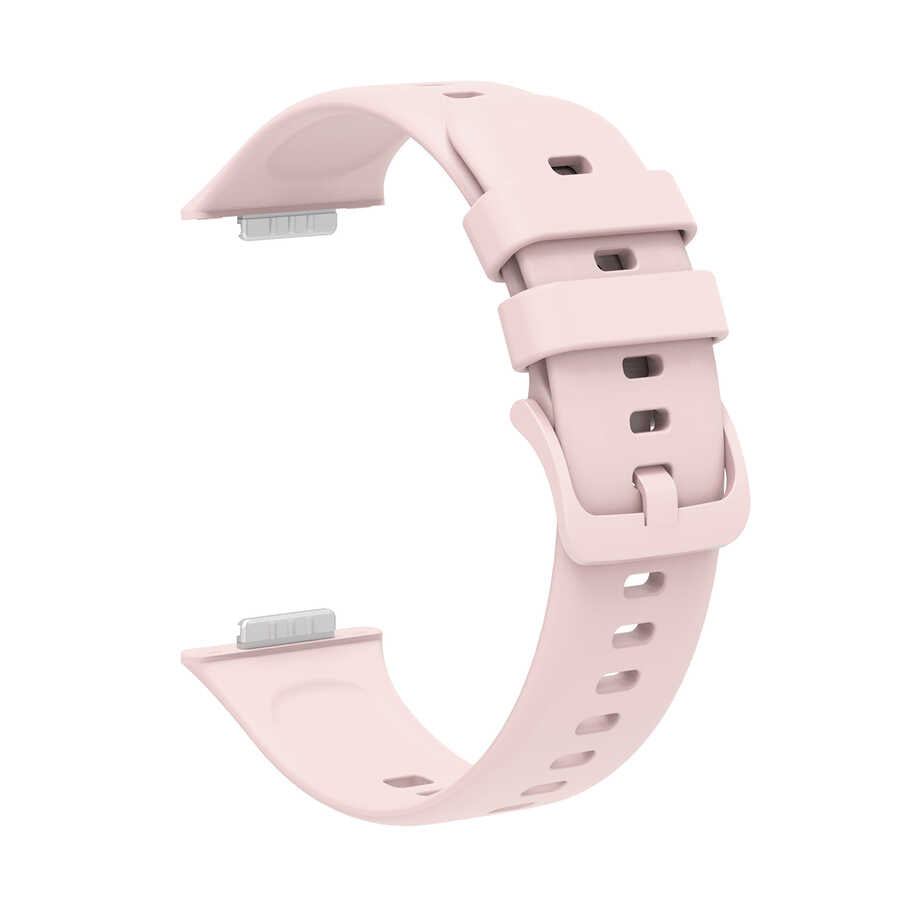 Huawei Watch Fit 2 KRD-43 Silikon Kordon Pembe