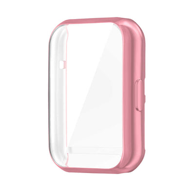 Huawei Watch Fit 2 Zore Watch Gard 02 Koruyucu Silikon Rose Gold