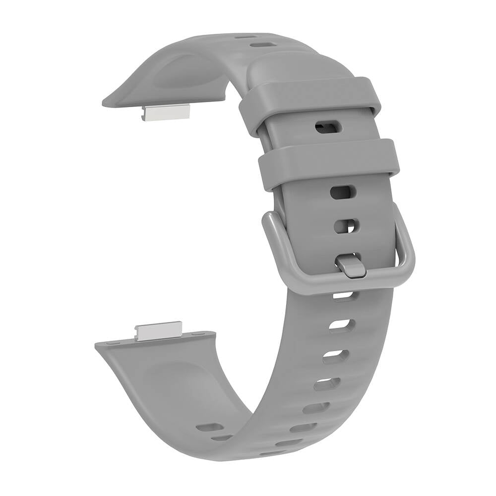 Huawei Watch Fit 3 Band Serisi Klasik Kordon Silikon Strap Kayış Starlight