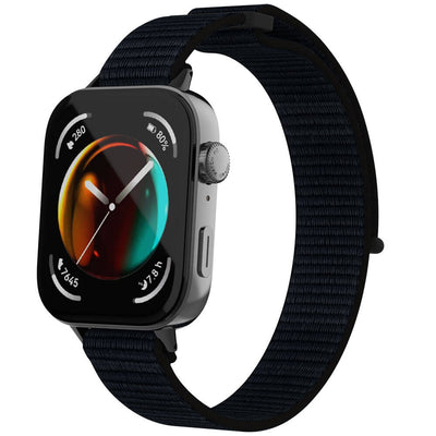 Huawei Watch Fit 3 Zore KRD-03 Hasır Kordon İndigo