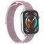 Huawei Watch Fit 3 Zore KRD-03 Hasır Kordon Pink Sand