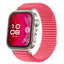 Huawei Watch Fit 4 Pro Zore KRD-144 Hasır Kordon Gri
