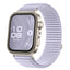 Huawei Watch Fit 4 Pro Zore KRD-144 Hasır Kordon Lila