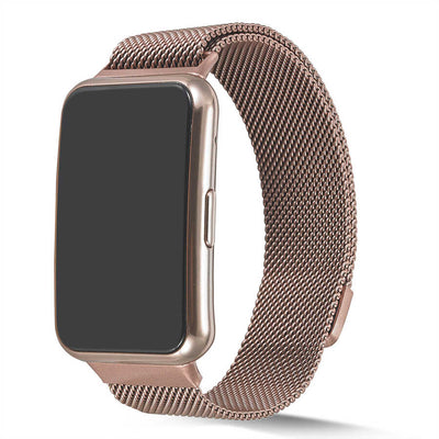 Huawei Watch Fit Zore KRD-01 Metal Kordon Rose Gold